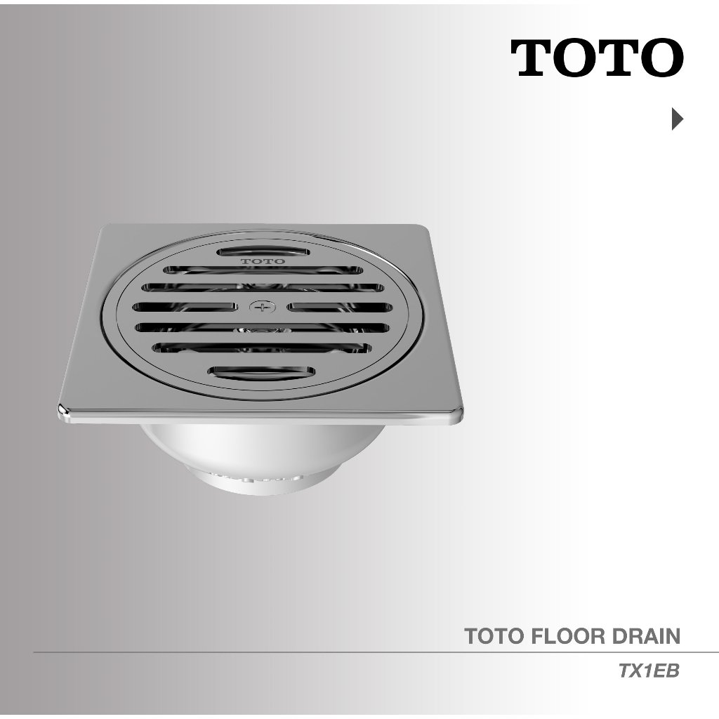 Floor  drain  Toto  TX1EB
