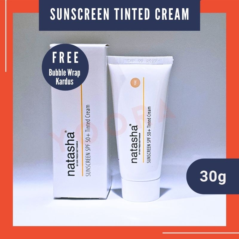 Natasha Sunscreen Tinted SPF50+ PA++++, NSCSB, Sunscreen Warna, Sunblock Tinted