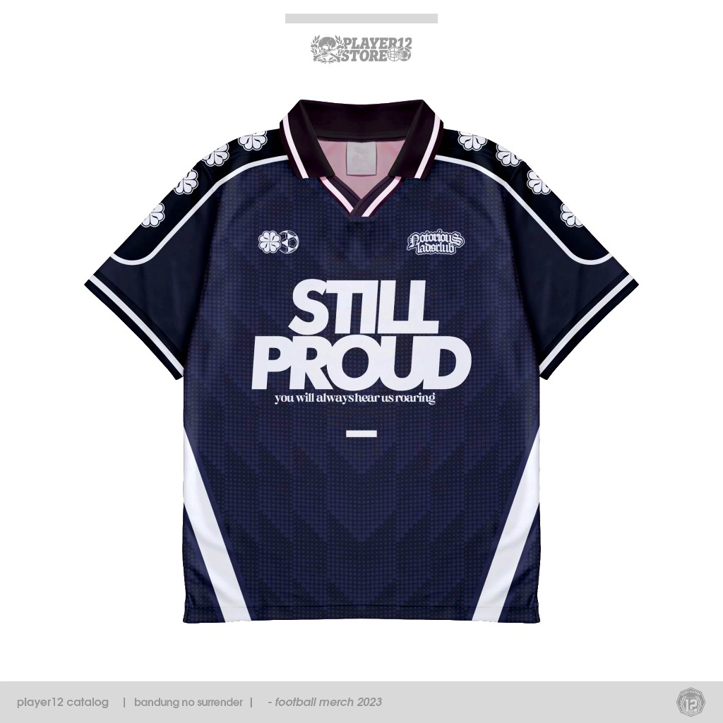 Jersey bandung football still proud - jersey classic - jersey vintage - jersey persib