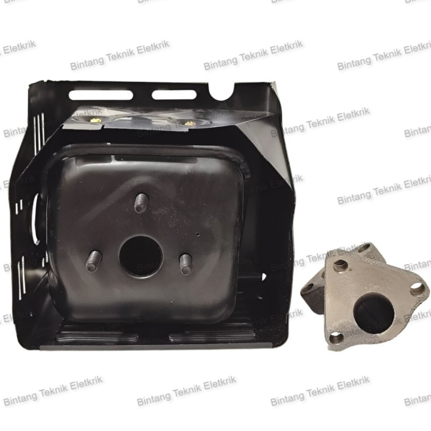 GX390 KNALPOT SILENCER ASSY KOMPLIT GX390  KENALPOT MESIN GASOLINE GX 390