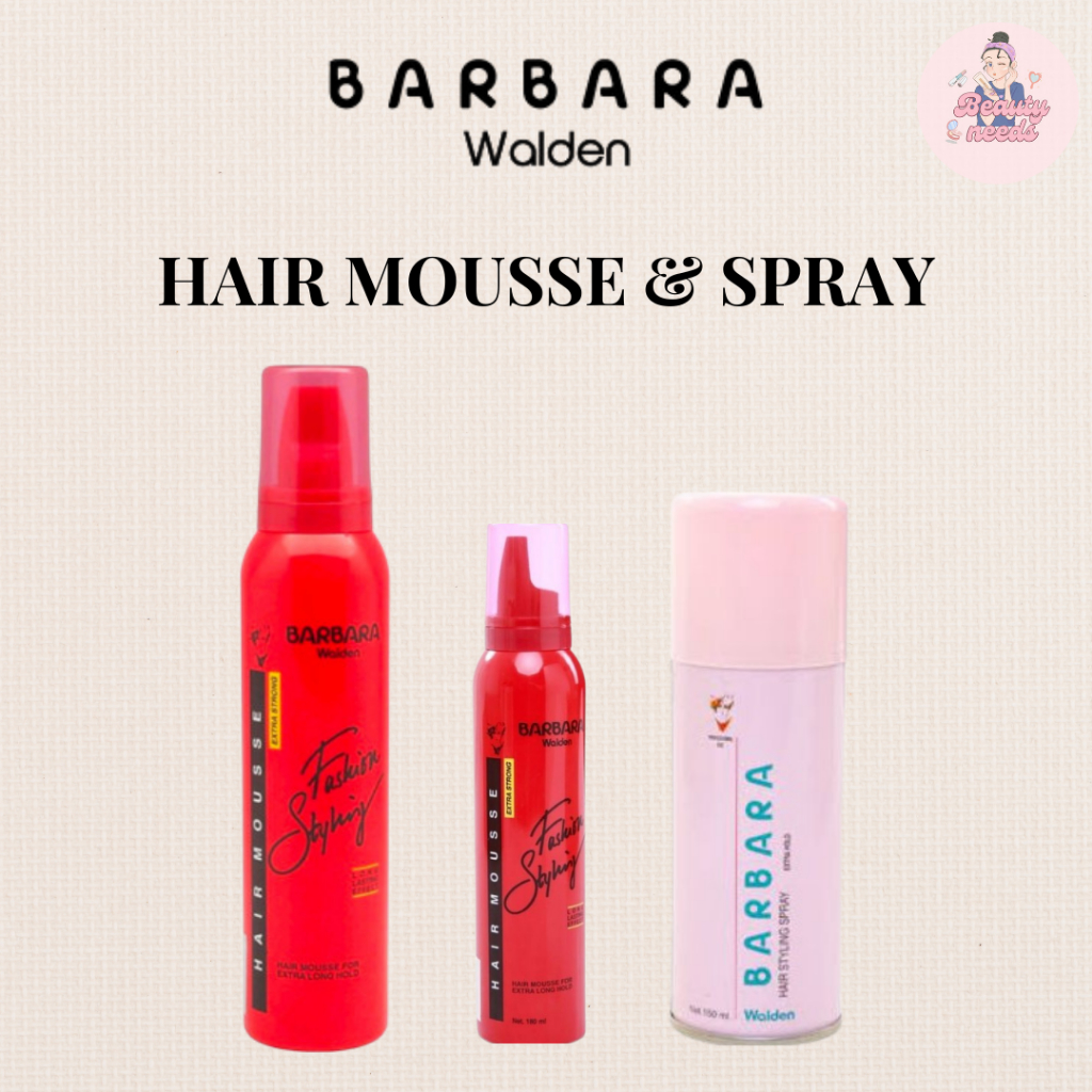 BARBARA HAIR MOUSSE & HAIR SPRAY