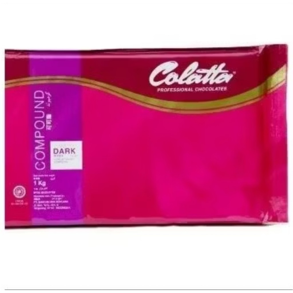 

COLATTA COKLAT BLOK DARK CHOCOLATE COMPOUND REPACK 250 GR