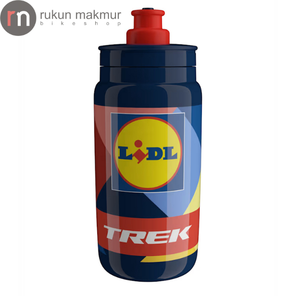 Lidl Trek Team 550ml Bike Water Bottle - ELITE Road Cycling Bottles BPA Free - Bidon Botol Minum Sep
