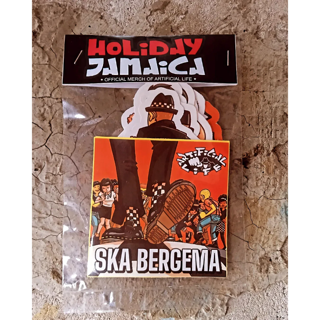 

OFFICIAL MERCH ARTIFICIAL LIFE STICKER PACK SKA BERGEMA