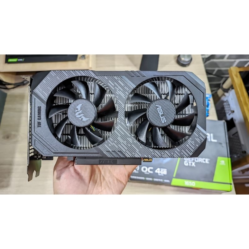 ASUS TUF GeForce GTX 1650 4GB GDDR5 Non Pin Power Expired Maret 2026 Almost BNOB Joss
