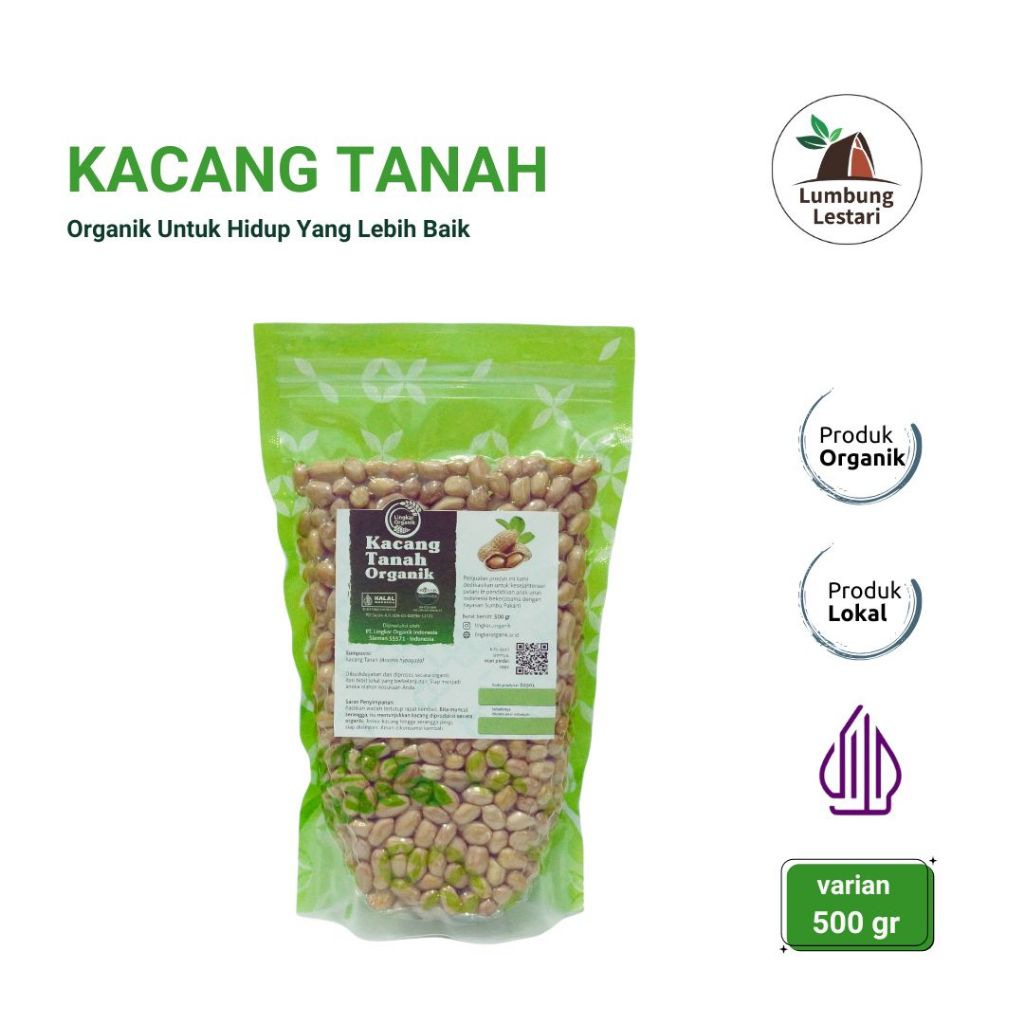 Kacang Tanah - Lingkar Organik