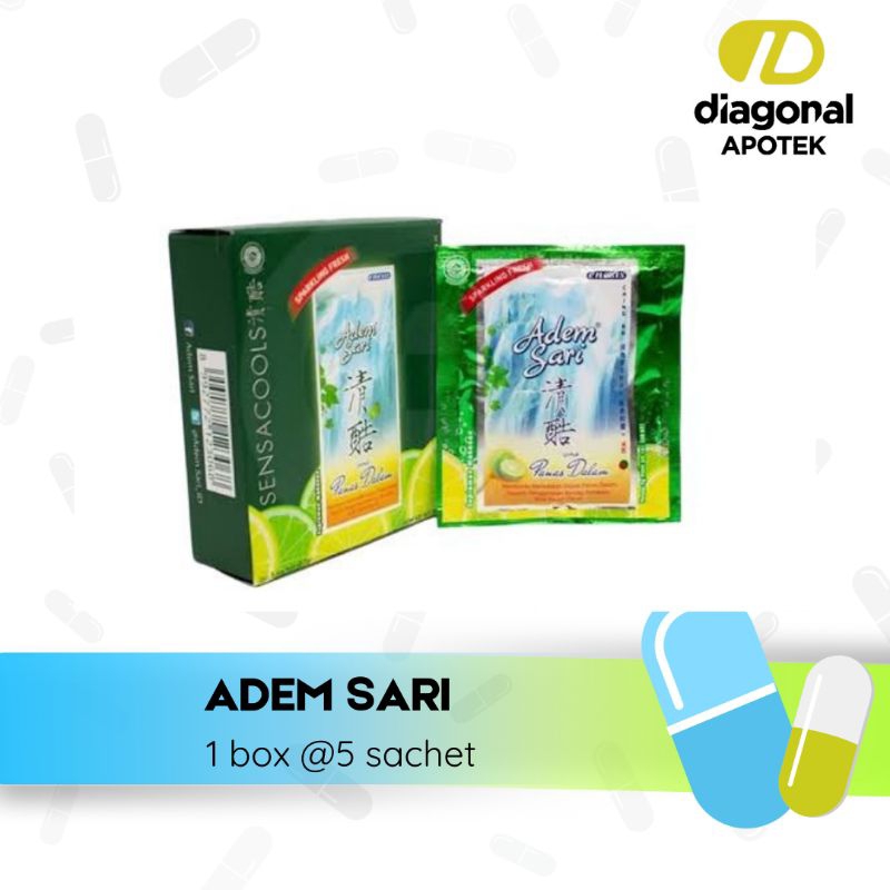 

Adem Sari Sach 1 Dos 5 Sachet (per Dos)