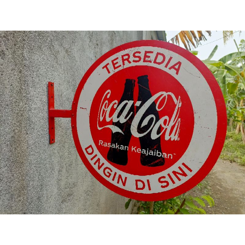 pajangan iklan coca cola antik jadul