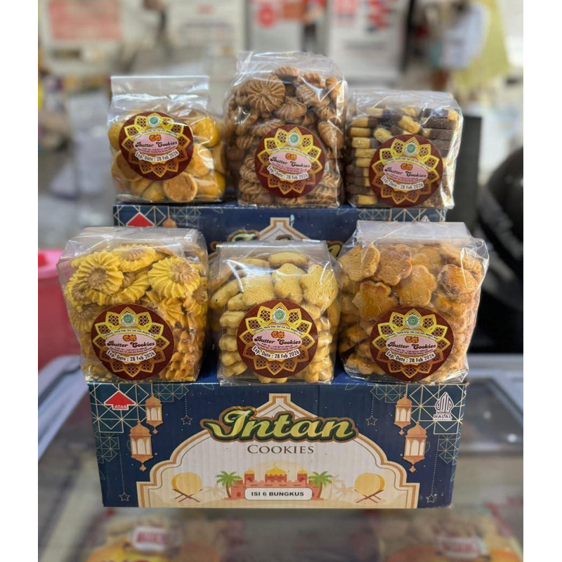 

PAKET KUE KERING INTAN LENGKAP ISI 6