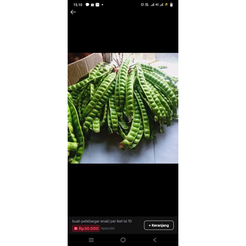 

Promo buah pete segar mulus per papan/per pcs