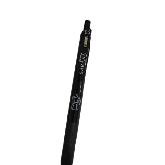 

BOLPEN ZEBRA SARASA CLIP 0.5 COFFEE - BLACK