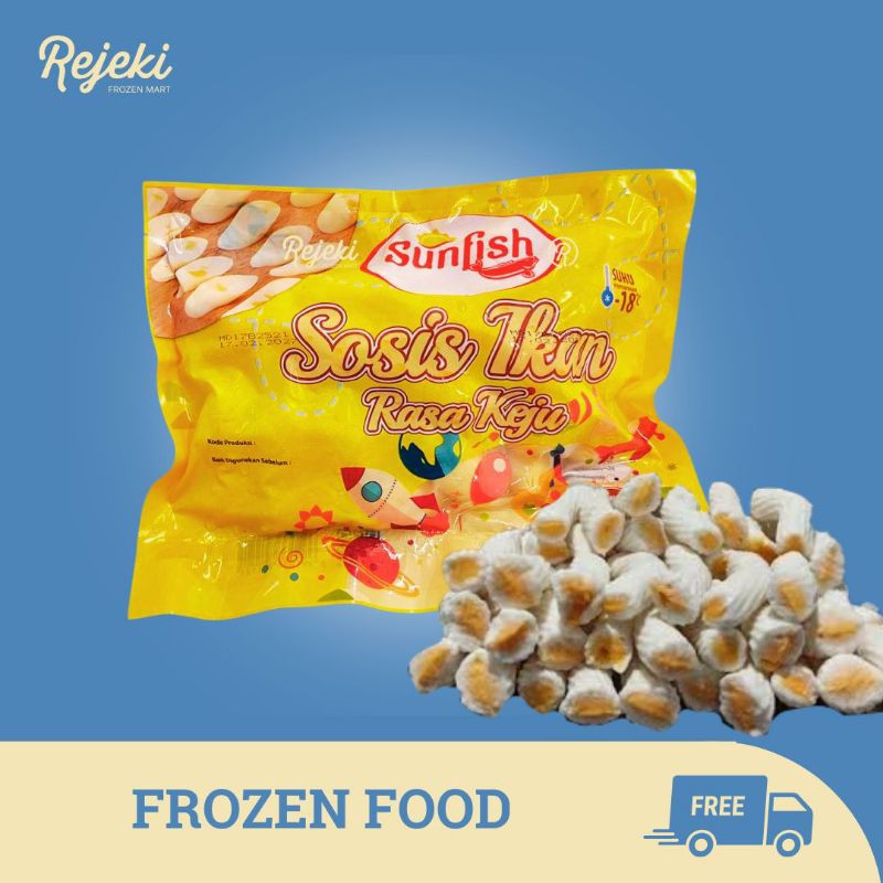 

Sunfish Flower Twister Sosis Ikan Keju & Sosis Salju 500gr - Rejeki Frozen Mart