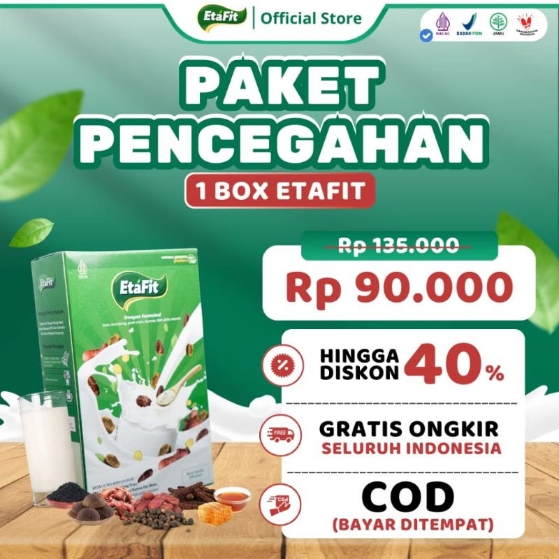 

Harga Promo ETAFIT Susu Kambing Etawa Original - Etavit Susu Sesak Napas Asli