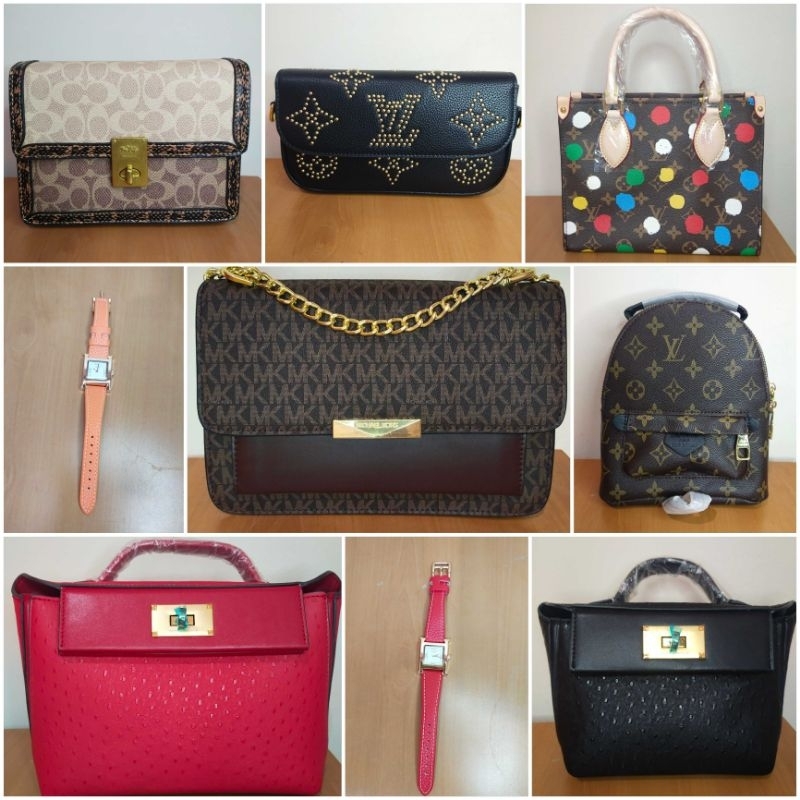 SALE Tas Fashion Tas Wanita Tas VVIP Like Ori Jam Tangan Wanita Jam Tangan Fashion Hand Bag Shoulder