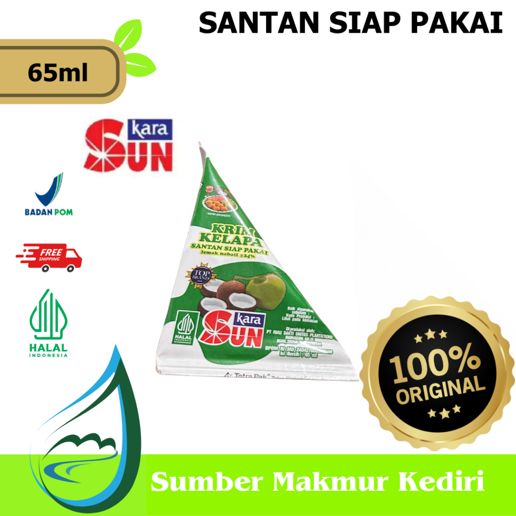 

READY STOCK Santan Sun Kara 65ml 1 PCS - Kediri