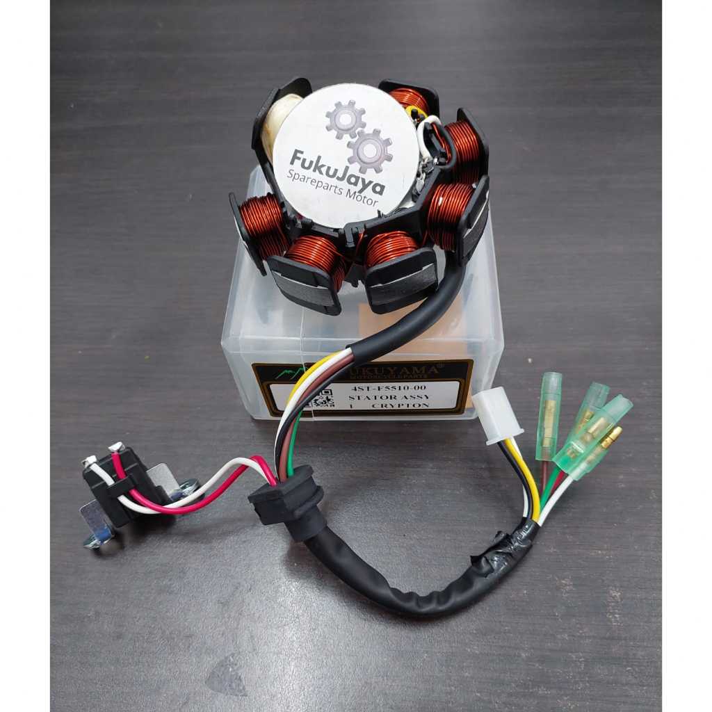 Fukuyama Stator Assy Comp 7 Spull Spul Spool + Pulser Yamaha Crypton - Vega R'03 2003 (4ST)