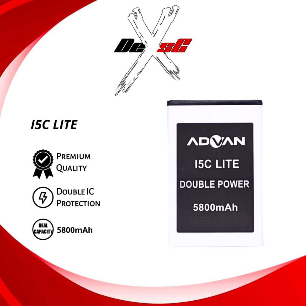 Baterai I5C Lite Advan I5C Lite | I5C Duo Batre Batrai Battery Handphone I5C Lite Advance