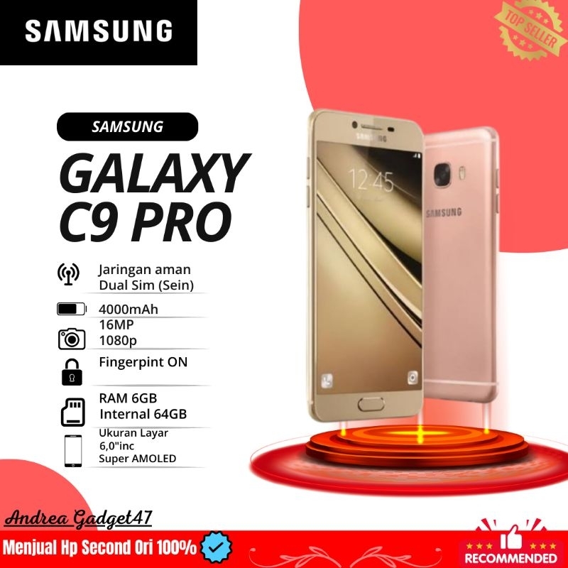 Samsung C9 Pro Sein SECOND ORI