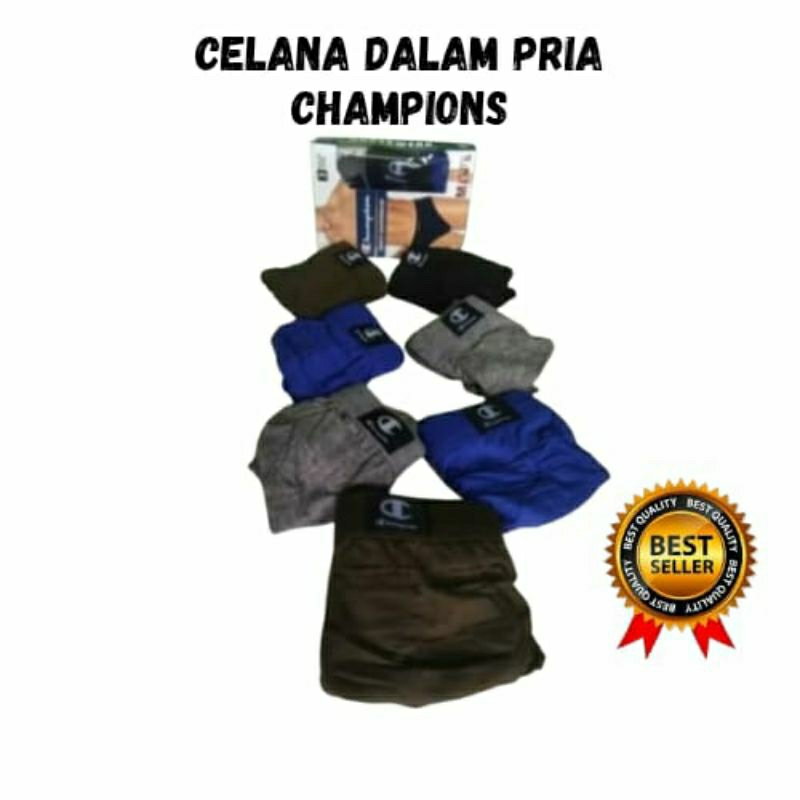 Paket Promo 3pcs Celana dalam Pria Champion