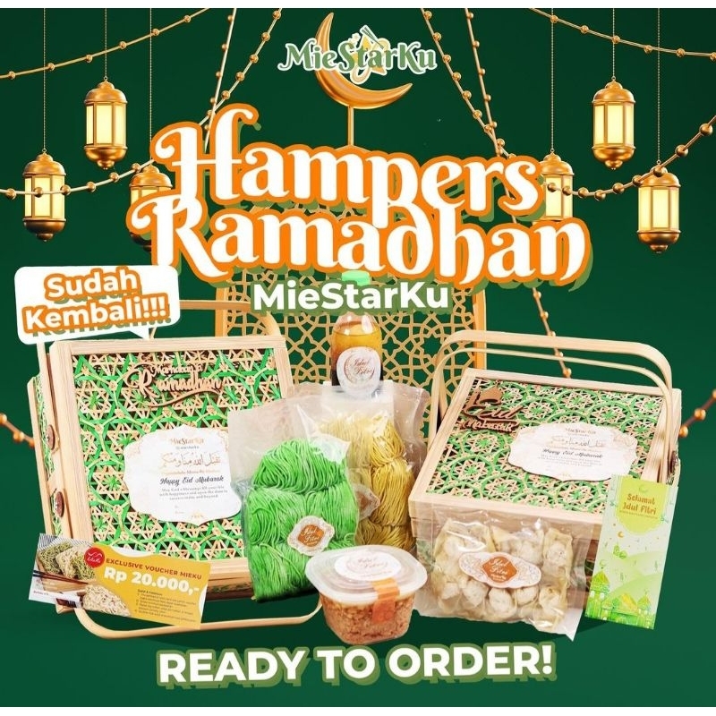 

HAMPER LEBARAN! PARCEL IDUL FITRI LIMITED EDITION (INSTAN ONLY)