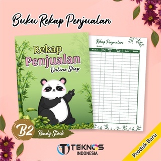 

BUKU OLSHOP / BUKU REKAP PENJUALAN / BUKU LIST ORDER ONLINE SHOPE READY MURAH - BUKU REKAP B2