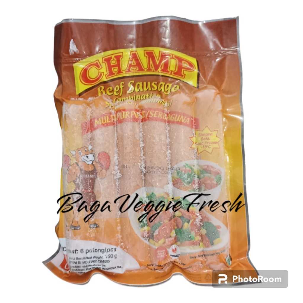 

Sosis Sapi CHAMP (6pcs)