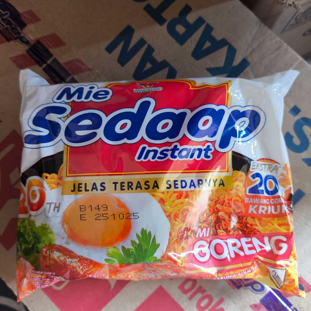 

Mie Instan Sedaap Goreng 91g Jelas Terasa Sedapnya