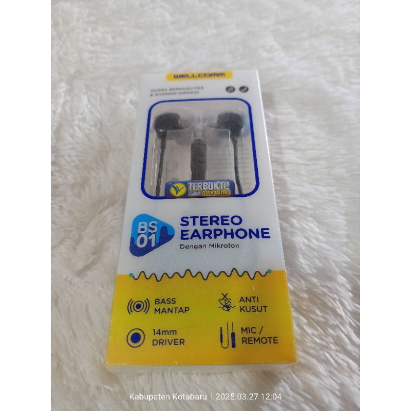 HEADSET WELLCOMM BS01