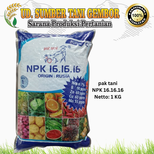 PUPUK NPK 16.16.16 - ORIGIN : RUSIA - pak tani