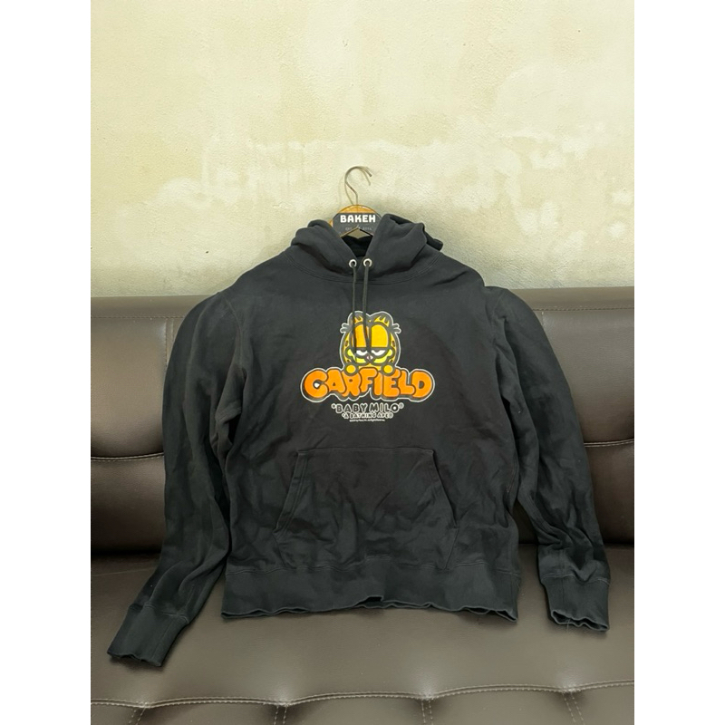 sweater hoodie baby milo x garfield by bape bathing ape