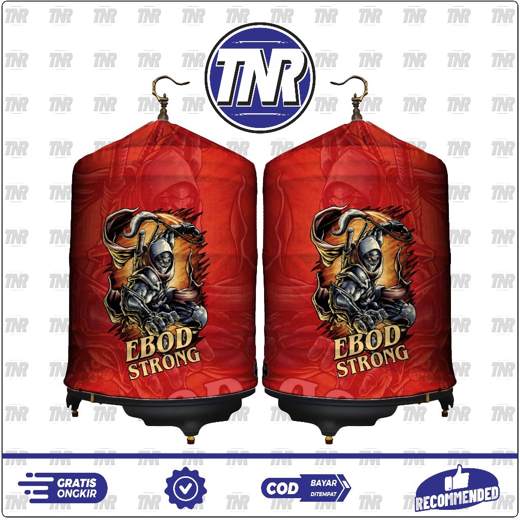 KERODONG FULL PRINTING SANGKAR MURAI - EBOD STRONG NINJA