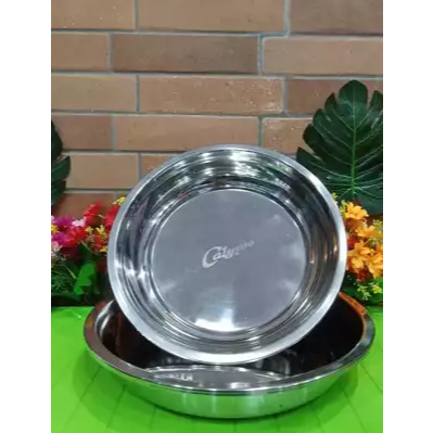 BASKOM STENLIS CALYPSO RENDAH 26 CM/BASKOM SAYUR STAINLESS/BASKOM STAINLESS RENDAH/BASKOM STAINLESS/