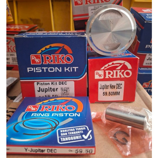 SEHER KIT PISTON SET PEN 13 DIAMETER 57 , 57.5 , 58 , 58.5 , 59 , 59.5 , 60 MM RIKO