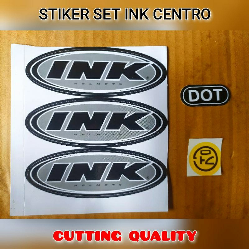 Stiker Set Helm Dewasa Ink Centro Cutting Murah