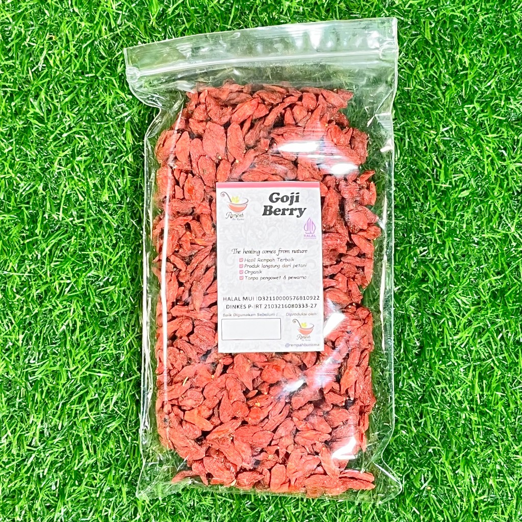 

Goji Berry Kemasan 25 Gram - Rempah Bu Risma