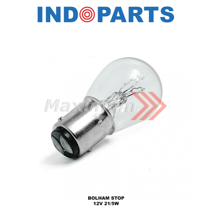 Indoparts Tail Light Bulb stop lamp Bolham stop Bolep stop 12V 21 5W bolep stop Grand Supra Vario Be