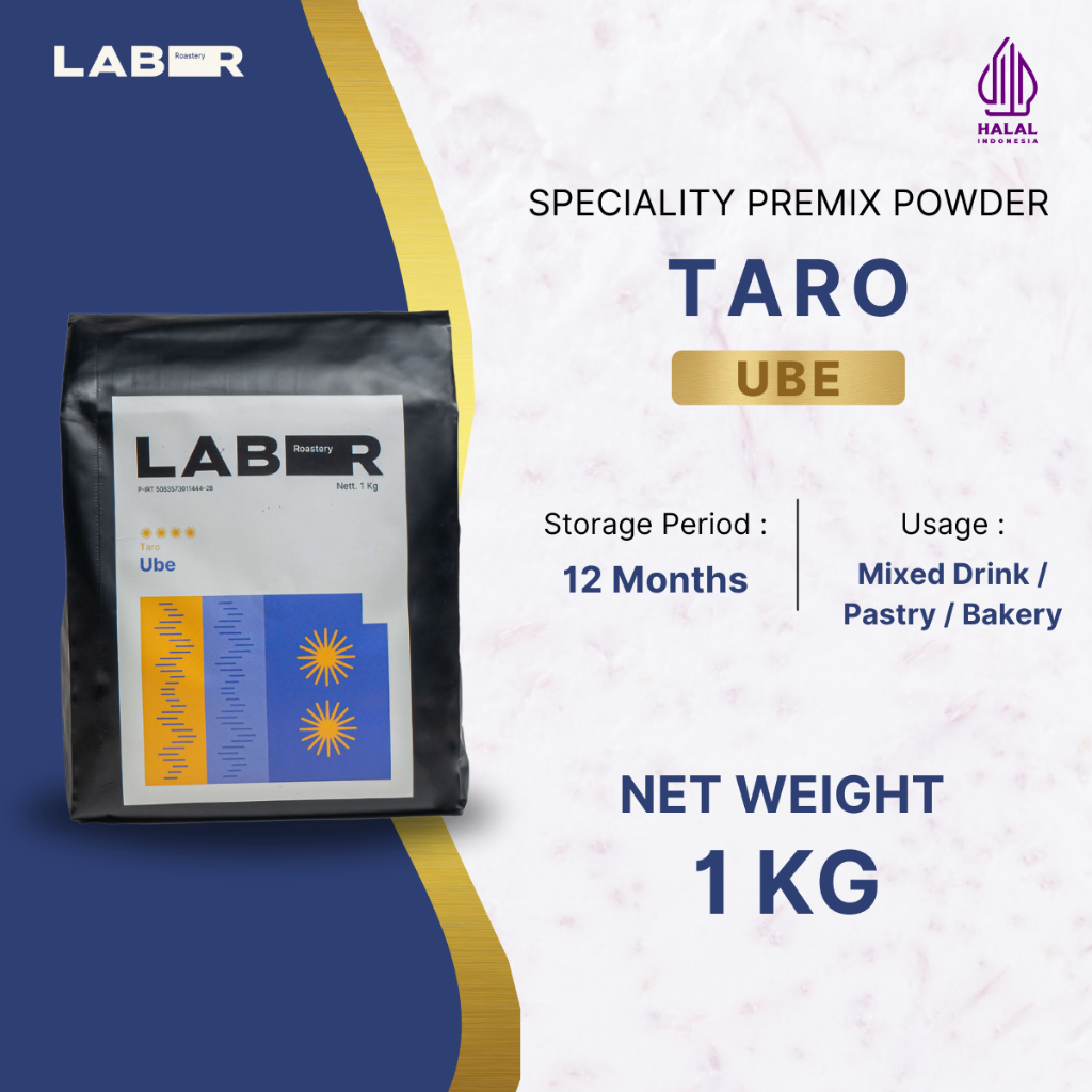 

LABR Bubuk Ube Taro 1kg - Premix Powder