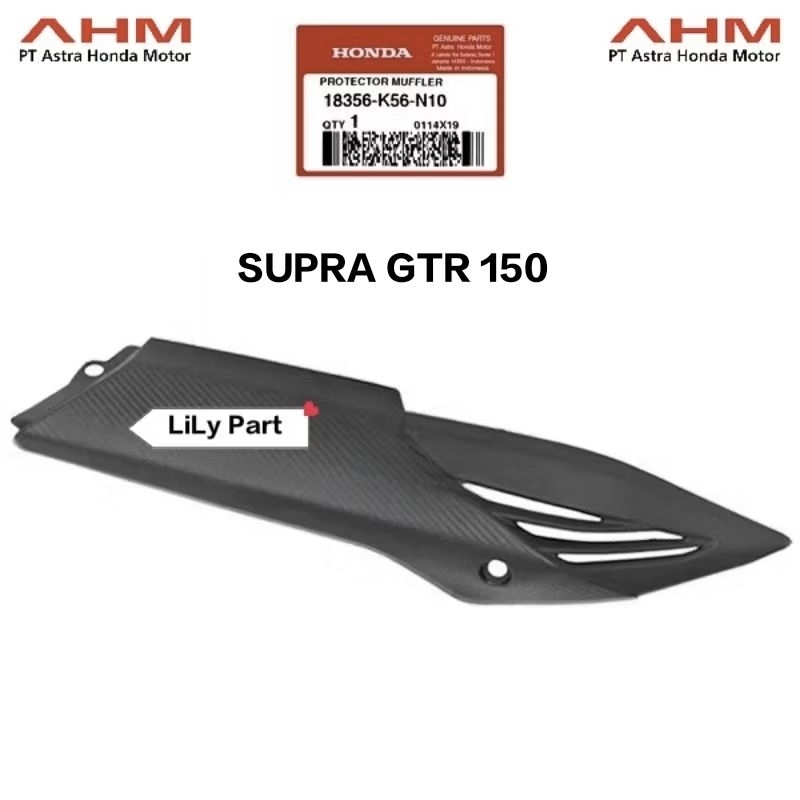 18356-K56-N10 Tutup Knalpot SUPRA GTR 150