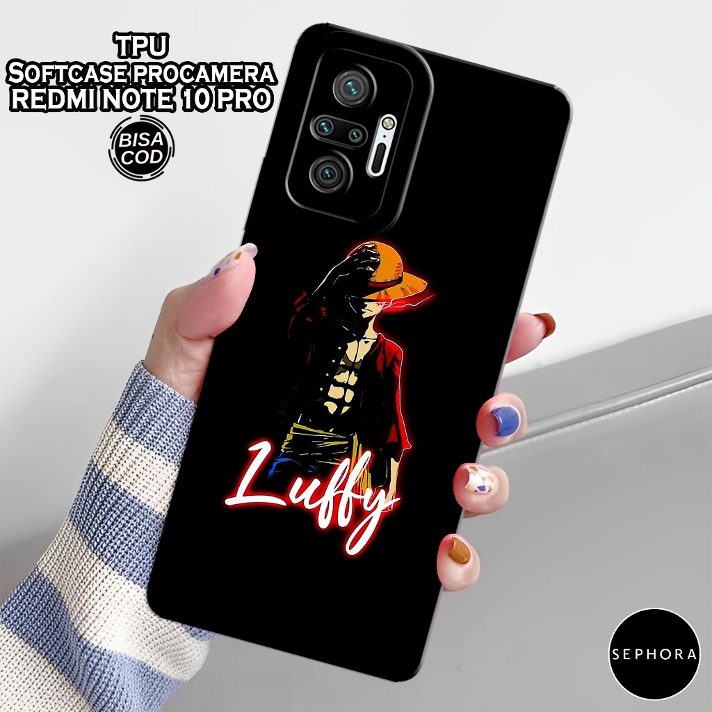 Case Xiaomi Redmi Note 10 Pro - Fashion Case Anime - Softcase Xiaomi Redmi Note 10 Pro - Case Pro Ca