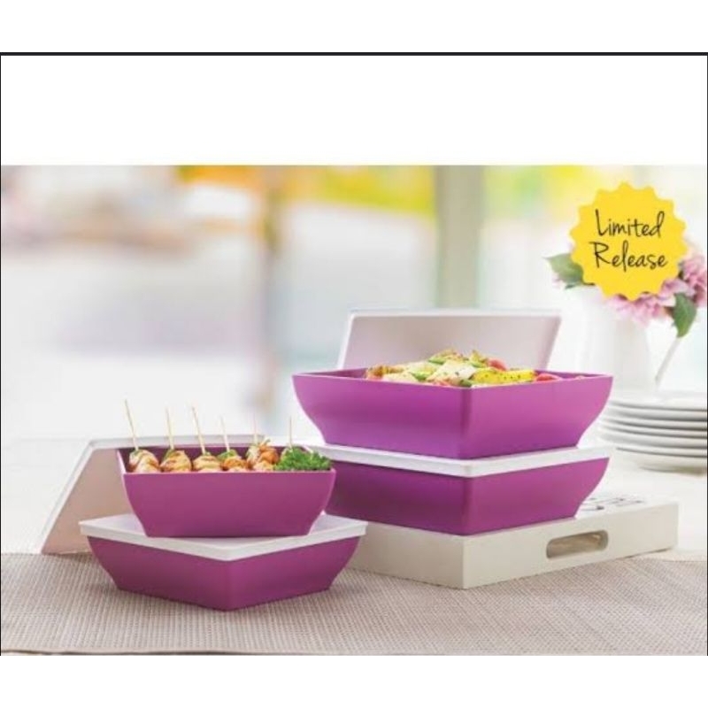 Purple Ichigo set Tupperware