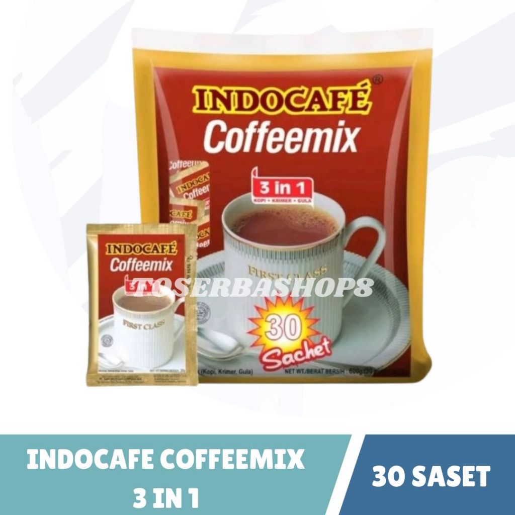 

Kopi Indocafe CoffeeMix 30 Sachet / Indocafe Coffee Mix 30 saset