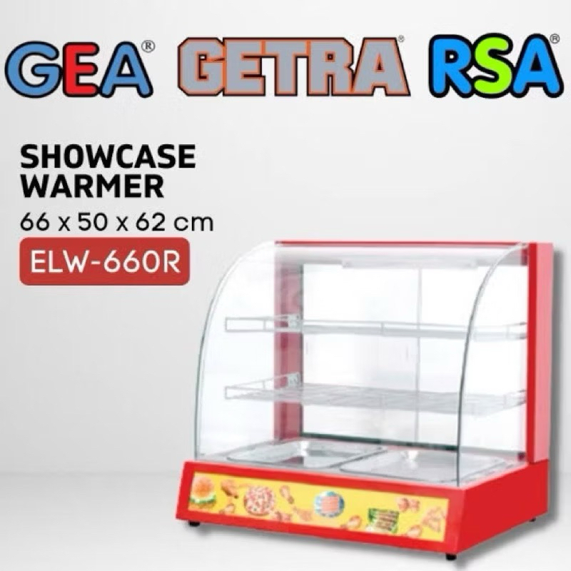 Pemanas Showcase Warmer Fried Chicken