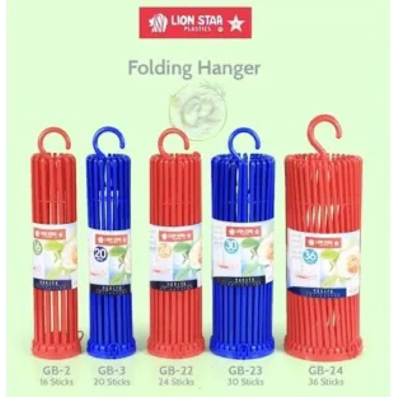 LION STAR FOLDING HANGER 20 STICK