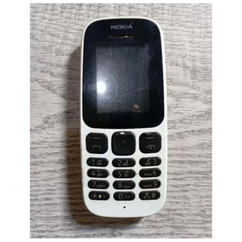 mesin nokia 105 TA 1034 normal lcd garis