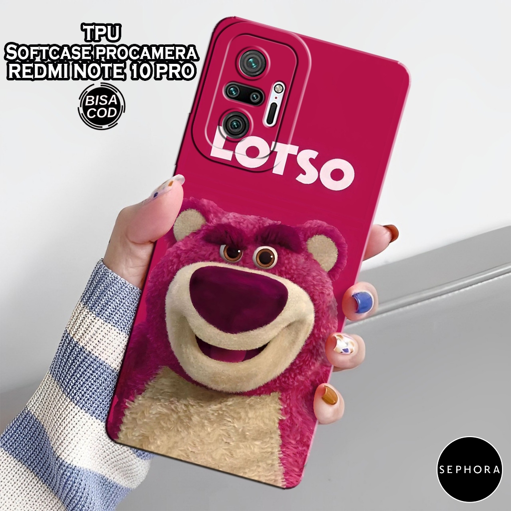 Case Xiaomi Redmi Note 10 Pro - Fashion Case Lotso - Softcase Xiaomi Redmi Note 10 Pro - Case Pro Ca