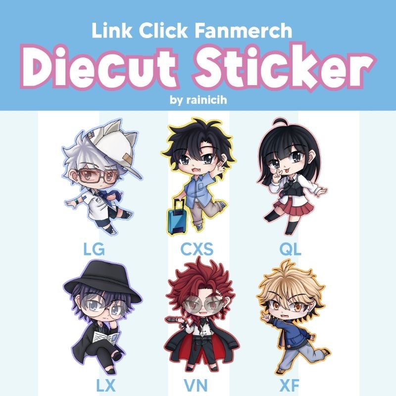 

[READY STOCK] Sticker Link Click Fanmerch by rainicih