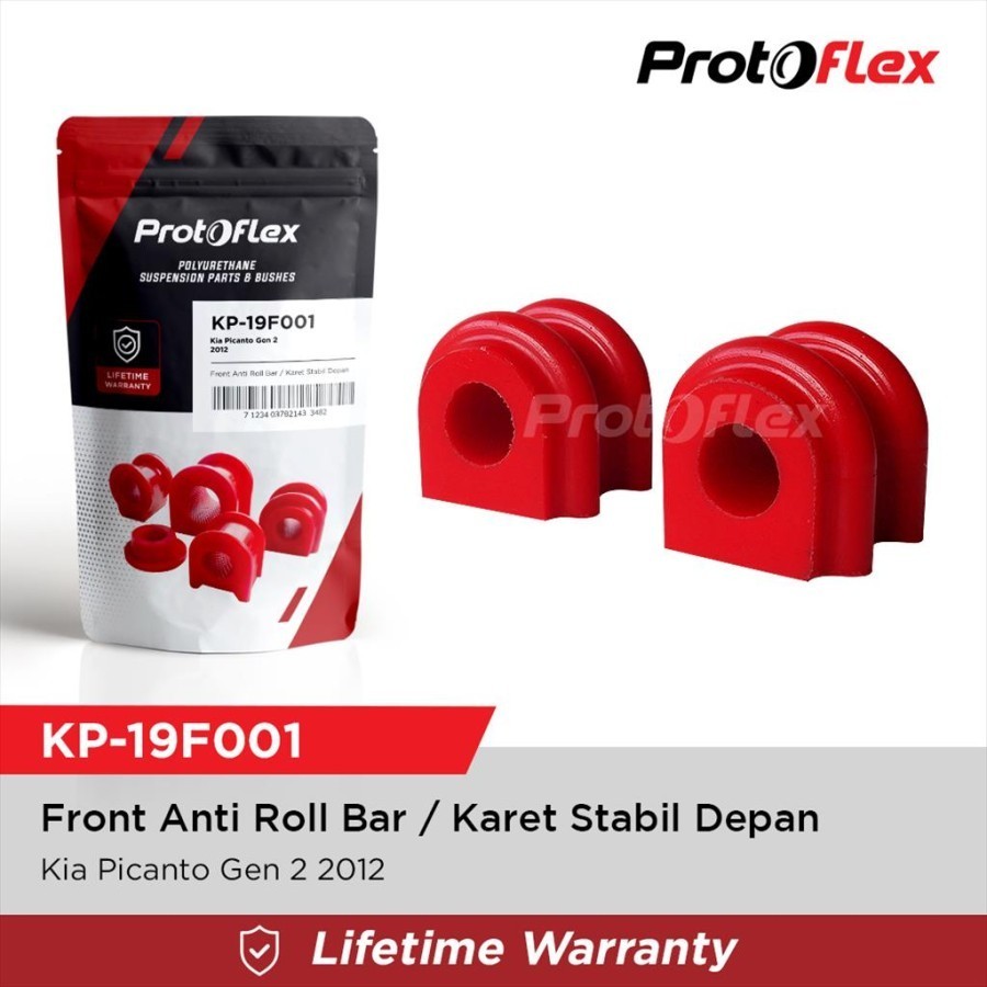 Protoflex KP-19F001 Karet Stabil Depan 2 pcs – Kia All New Picanto 2012