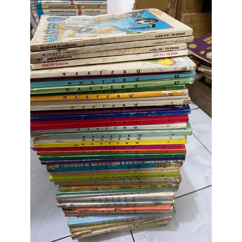 Komik Master Q 1-50 tamat lengkap + master q millenia