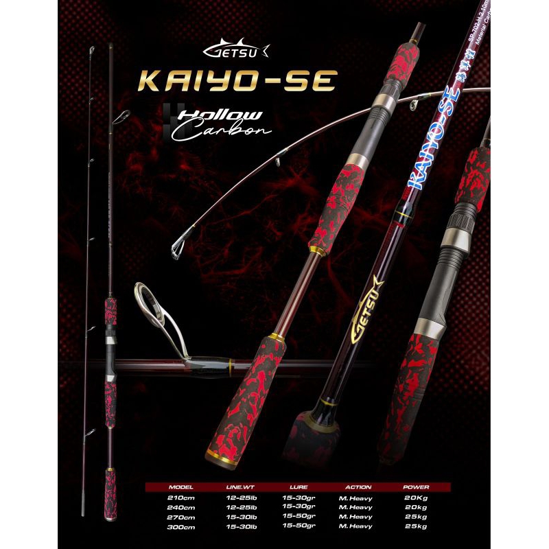 joran getsu kaiyo-se hollow carbon T30 p240/p270/p300