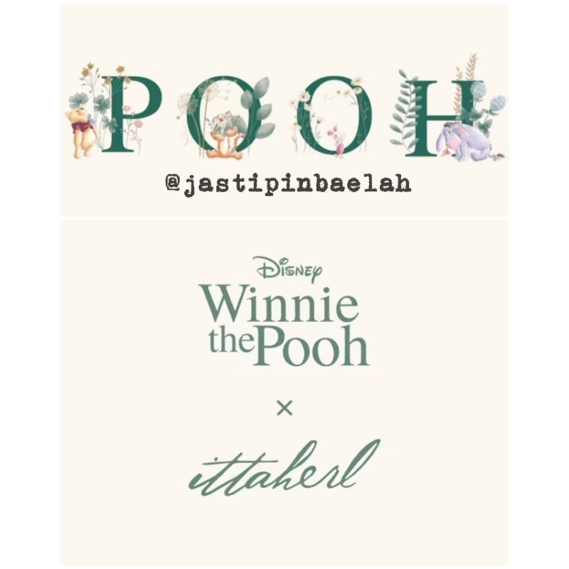 [PELUNASAN] Ittaherl X Disney Winnie the Pooh vol.2: Meadow Garden